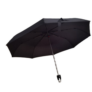 MANUAL CUSTOM CONVENIENT UV FOLDING UMBRELLA WITH HANG ON THE BACKPACK