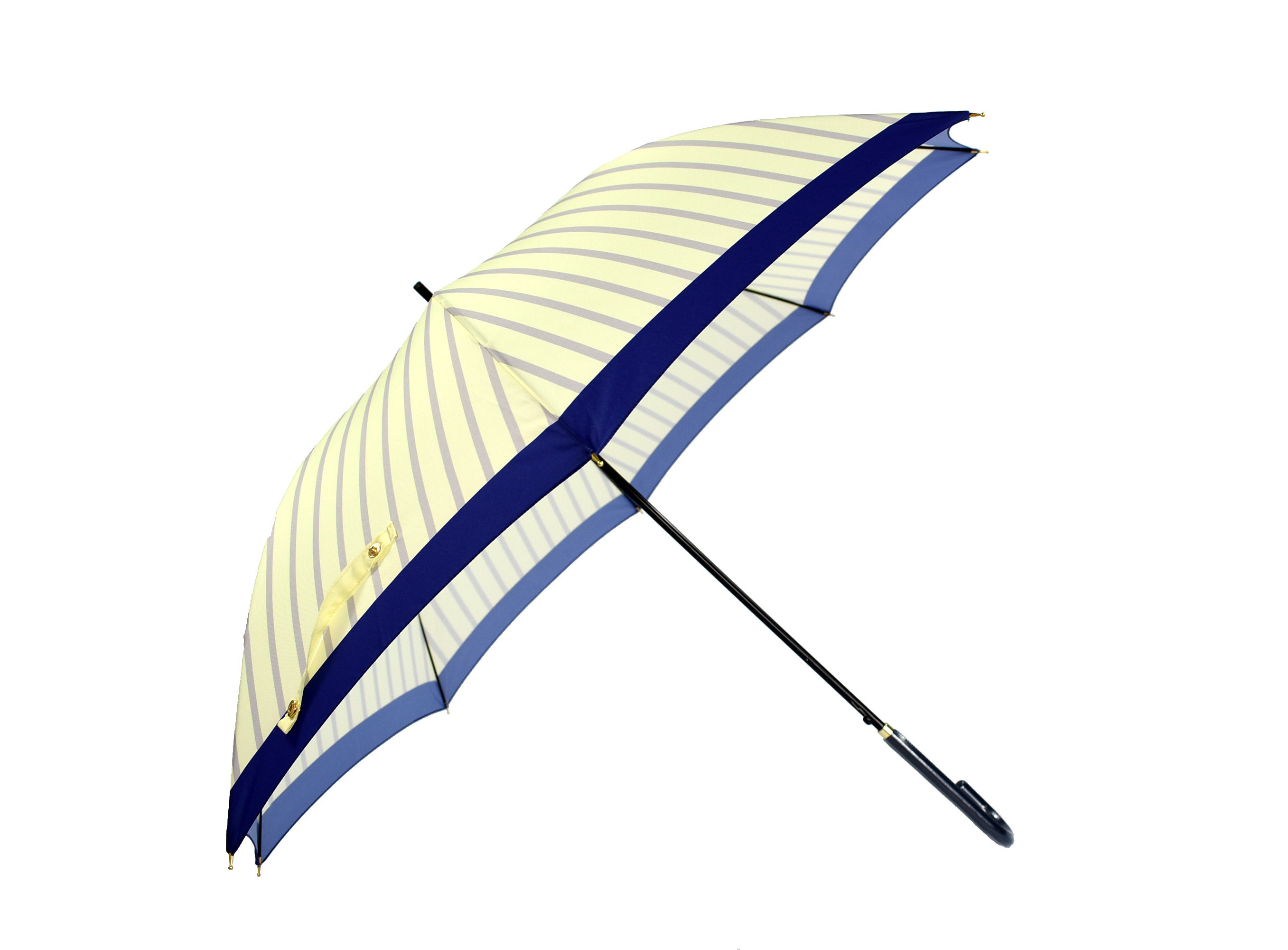 STRAIGHT  UMBRELLAS CONVENIENT AUTOMATIC FUNCTION FOR QUICK OPENING, WINDPROOF WITH  STURDY STEEL SHAFT, PRACTICAL CLOSING STRAP