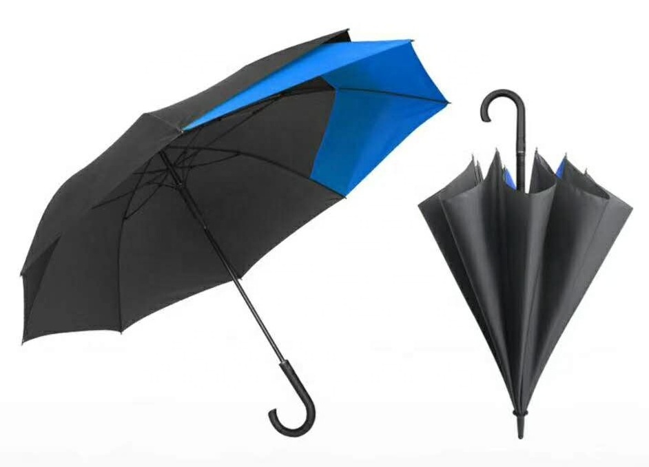 BACKPACK STRAIGHT  RAIN UMBRELLA, TELESCOPIC NOT WET SHOULDER