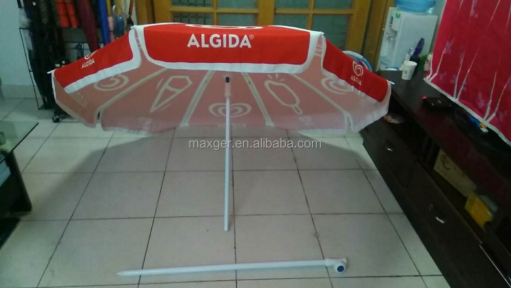 180cm x 8ribs, promotional small parasol, Customer authorization beach umbrella