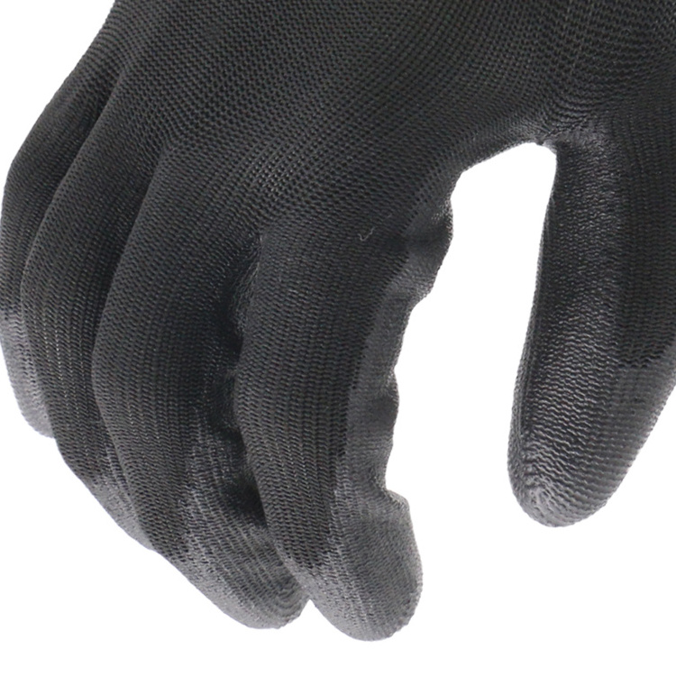 MaxiPact PU coated oil resistant washable with custom logo safety work gloves