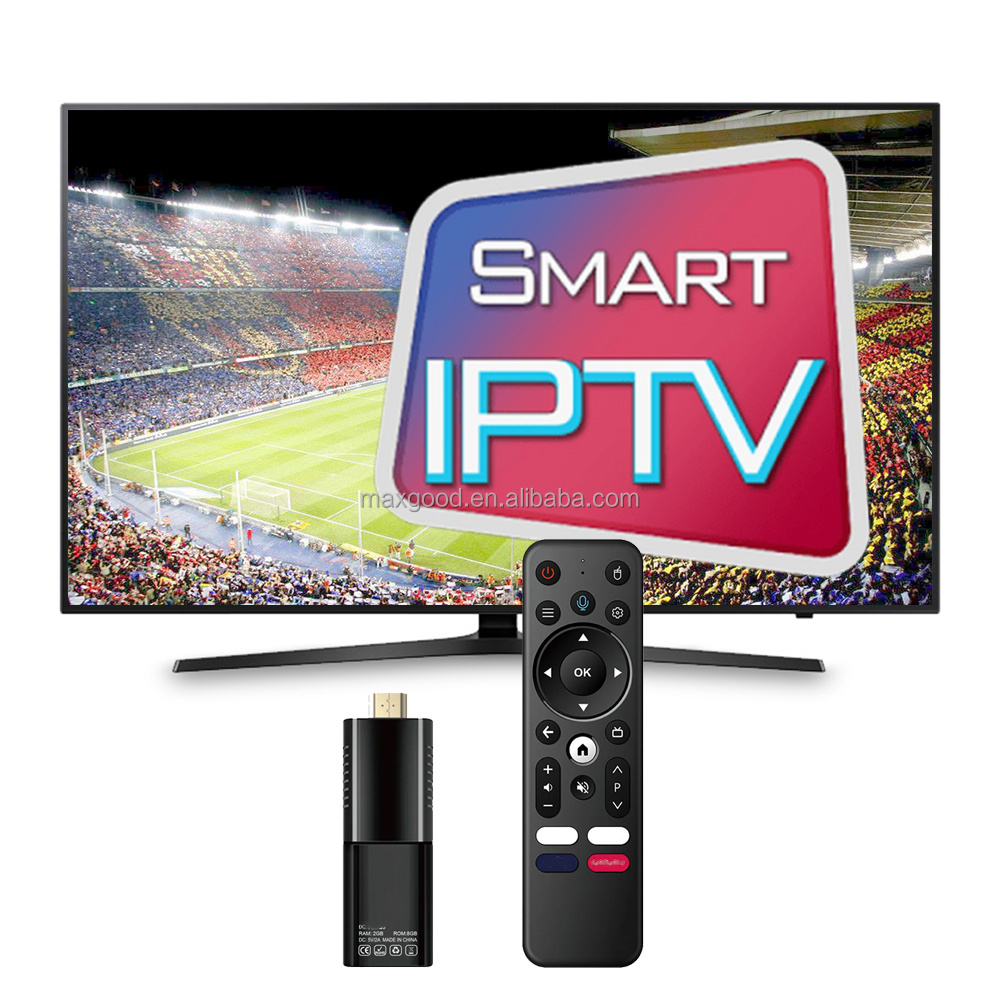 Hot TV Stick Work for IPTV Smarters Pro 4k List Free Test 24h IP TV Reseller support Xtream API Android TV Box