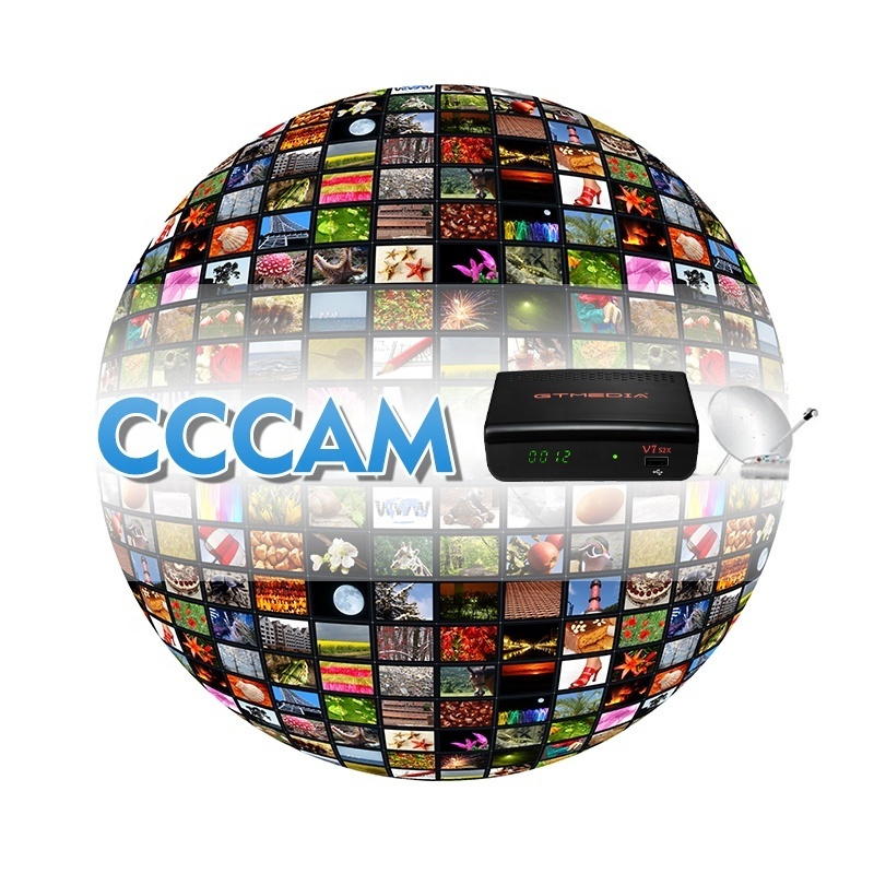 2024 Europe Cccam Cline Poland Slovakia Italy Germany Oscam Icam Cline 5/6/7/8 Lines Egygold Cccam For Satellite TV Receiver