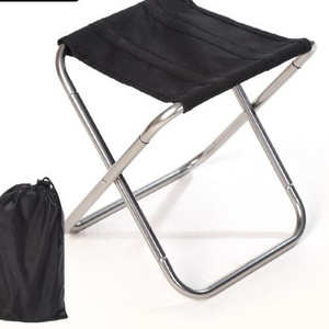 Portable Mini Aluminum Foldable Chair for Outdoor Activities Camping Fishing Hiking and Picnic Foldable Stool Seat