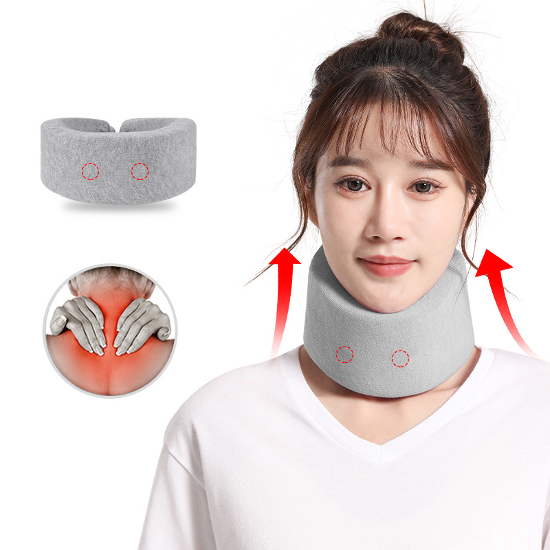 High quality cotton neck pain relief brace cervical collar support