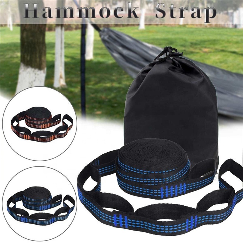 Hot selling high duty strength hammock camping tree swing straps