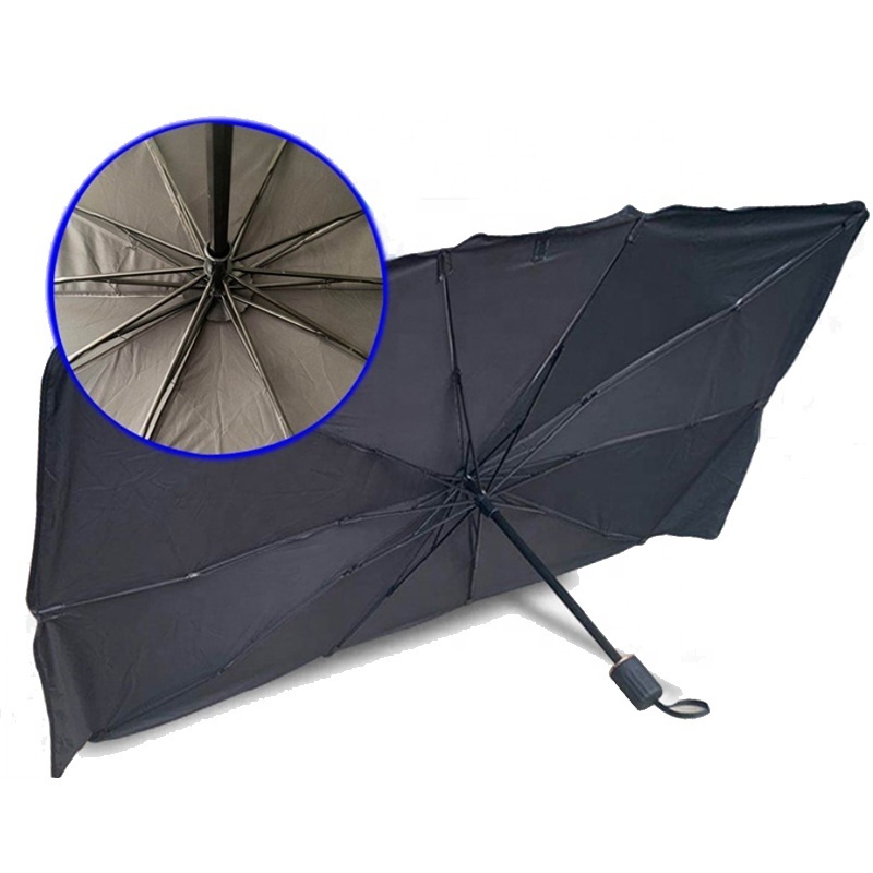 Automatic Folding Foldable Heat Insulation Windshield Car Sun Shade Umbrella