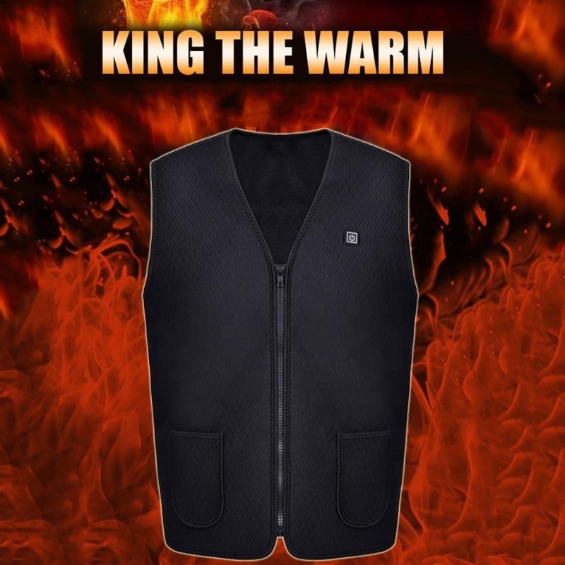 hot sale body warmer USB charging heated vest