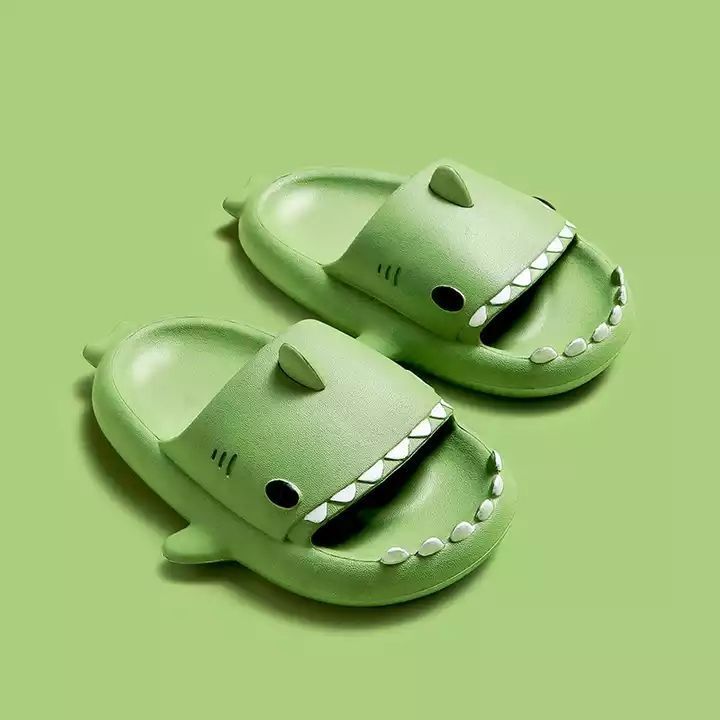 Baby Sharks Flip Flop Sandals Shoes Slides Adult Shark Slipper Drop Shipping Shark Slippers Quick Drying Wholesale China Summer