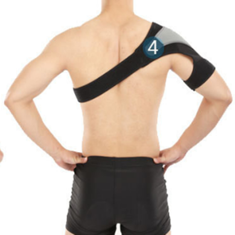 Back Support Adjustable Bandage Protector Reinforced Functional-training-equipment Single Shoulder Strap