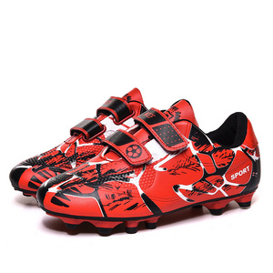 Wholesale Kids Breathable football training shoes Cleats Outdoor Soccer Shoes