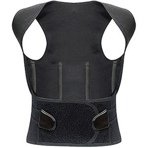 Adult Unisex Brace Support Belt Adjustable Shoulder Back Body Elastic Posture Corrector Full Back Brace