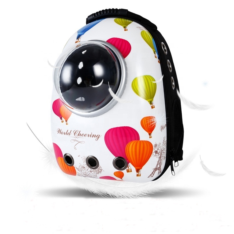 Factory Wholesale Portable Space Capsule Shell Travel Pet Carrier Cat Dog Backpack