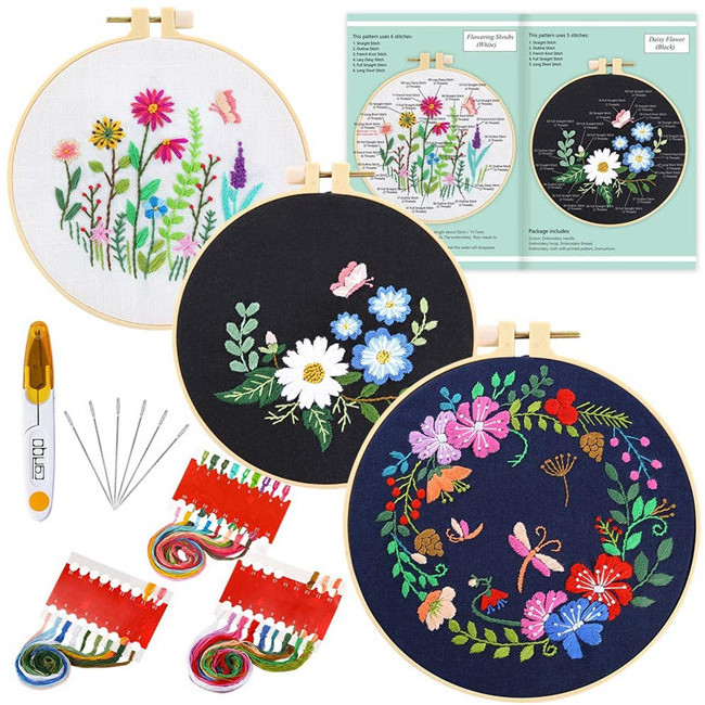 Hot sell Cross Stitch Kit manual Exquisite Beginner Embroidery Art Gift