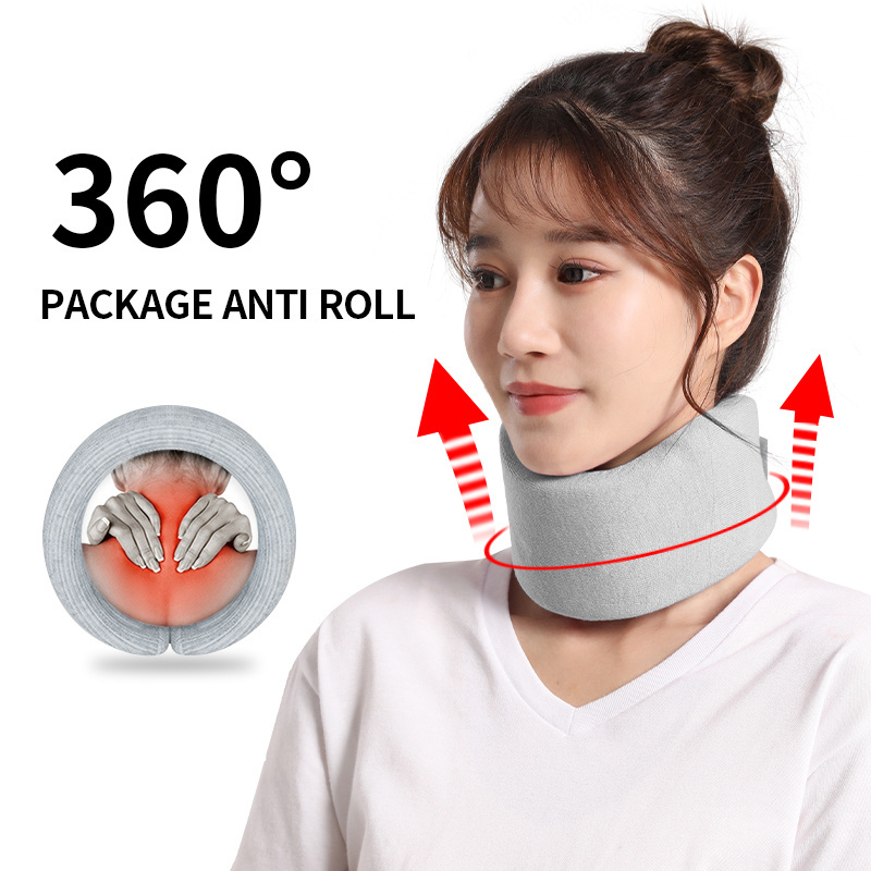 High quality cotton neck pain relief brace cervical collar support