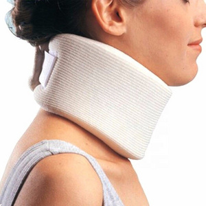 High quality cotton neck pain relief brace cervical collar support