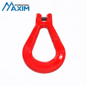 G80 Forged Alloy Steel Pear Type Master Clevis Link for Steel Wire Rope Sling / Chain Slings