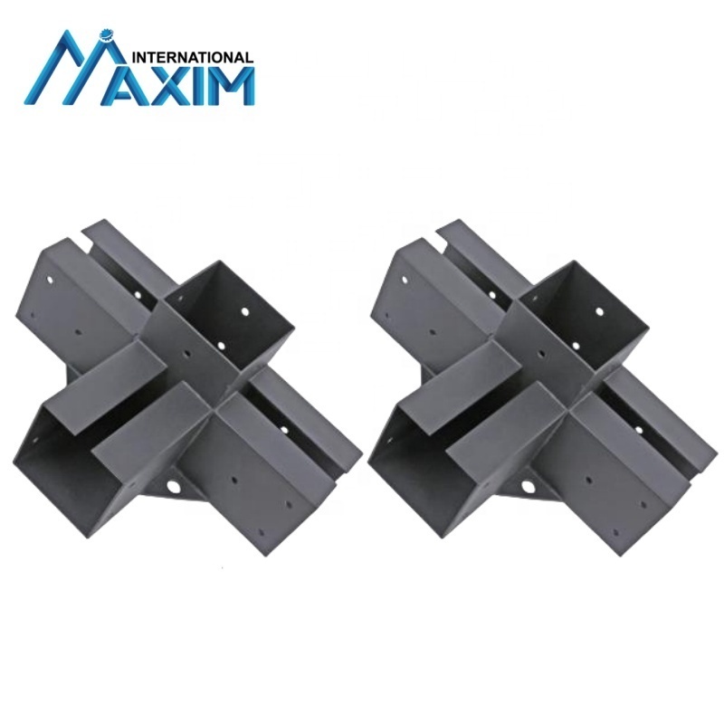 4-Way Right Angle Corner Brackets For Pergola/Gazebo