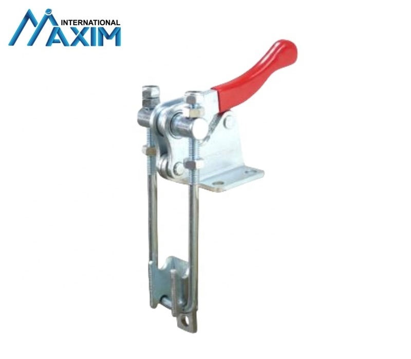 Iron Galvanized Quick Fixed 90 Degree Vertical Latch Action Toggle Clamp