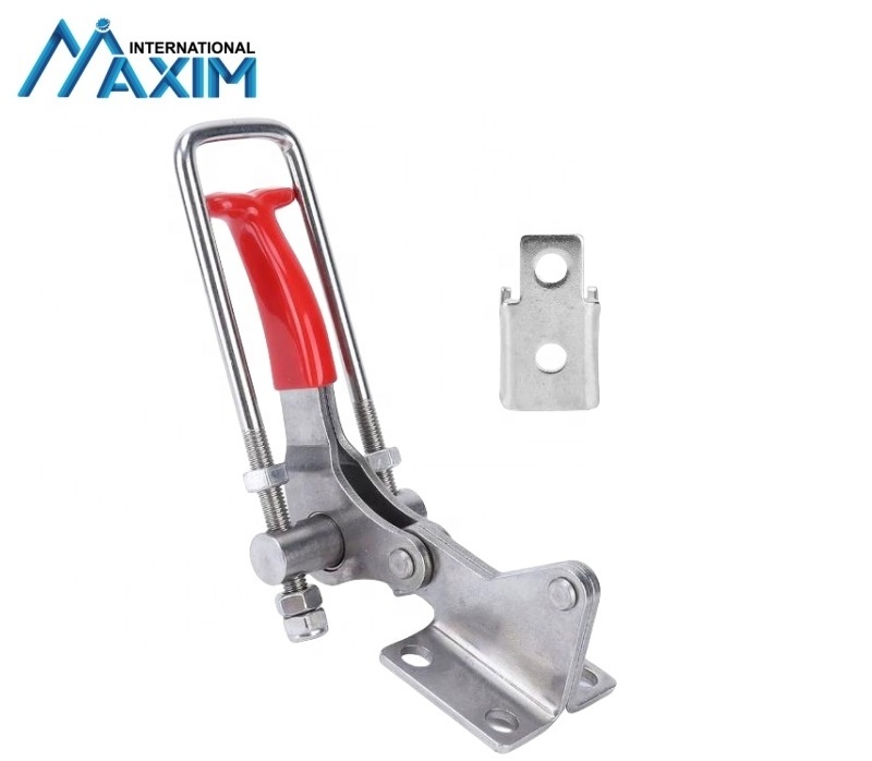 Iron Galvanized Quick Fixed 90 Degree Vertical Latch Action Toggle Clamp