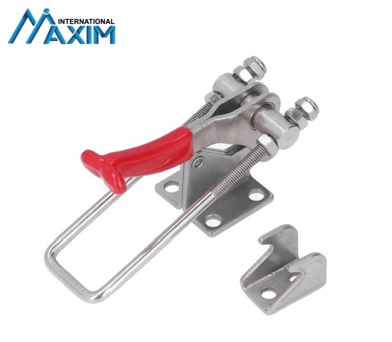 Iron Galvanized Quick Fixed 90 Degree Vertical Latch Action Toggle Clamp