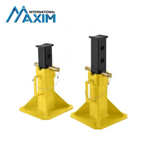 22 T Pin Type Professional Car Jack Stands with Lock Fit for Supporting Trucks Trailers and Equipment