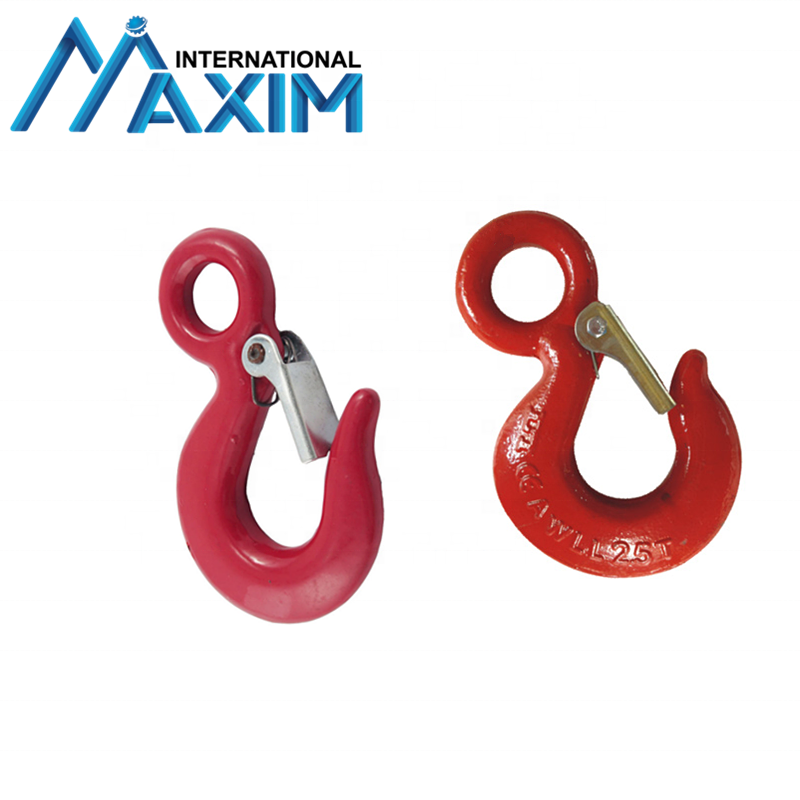 High Tensile Forged Alloy Steel S320 Eye Hook With Latch