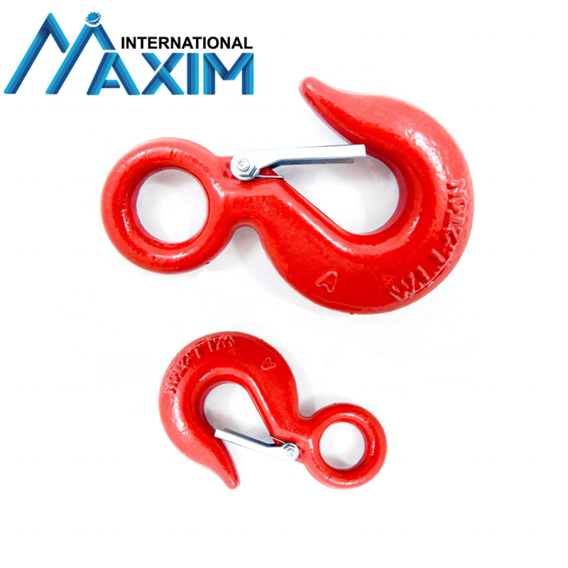 High Tensile Forged Alloy Steel S320 Eye Hook With Latch