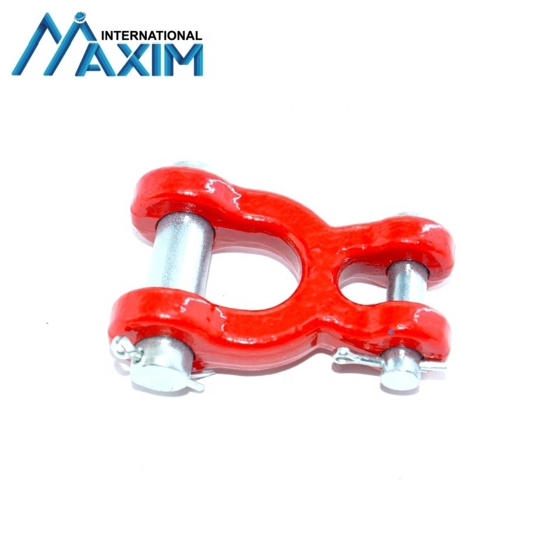 Grade 80  Forged Chain Connector Plated Double Clevis Link