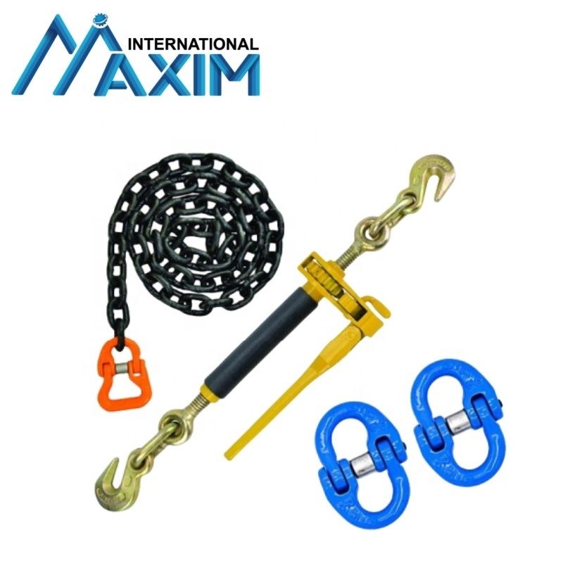 Heavy Duty 3/8 Inch Grade70 Chain and Ratchet Binder Kit