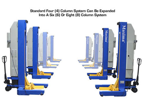 customized Maxima ALI lifts column four column used car lifts for sale lifting column