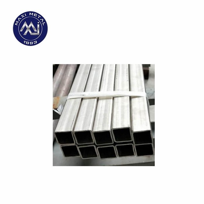 Pure titanium rectangular tube Gr1 Gr2 Gr3 Gr4 titanium exhaust seamless pipe square tube