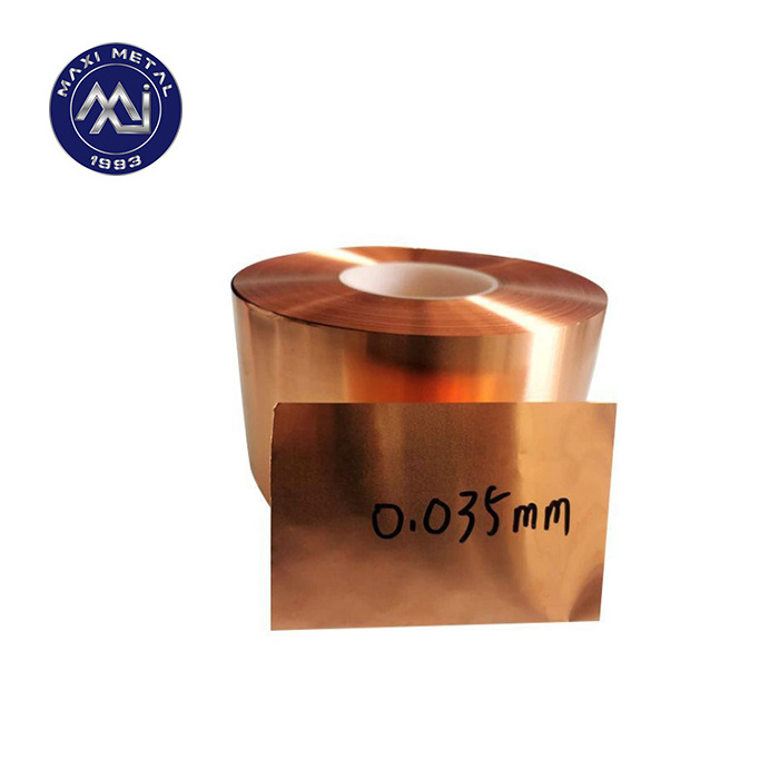 C1100 C1200 C1220 Red Pure Copper Strips 99.9% Thickness 0.1mm - 3mm