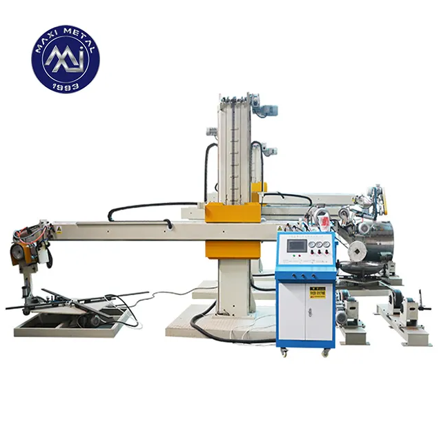 MAXI 180mm Automatic High quality durable dual action polishing machine for Aerospace and Defense Applications