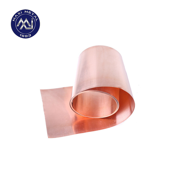 C1100 C1200 C1220 Red Pure Copper Strips 99.9% Thickness 0.1mm - 3mm