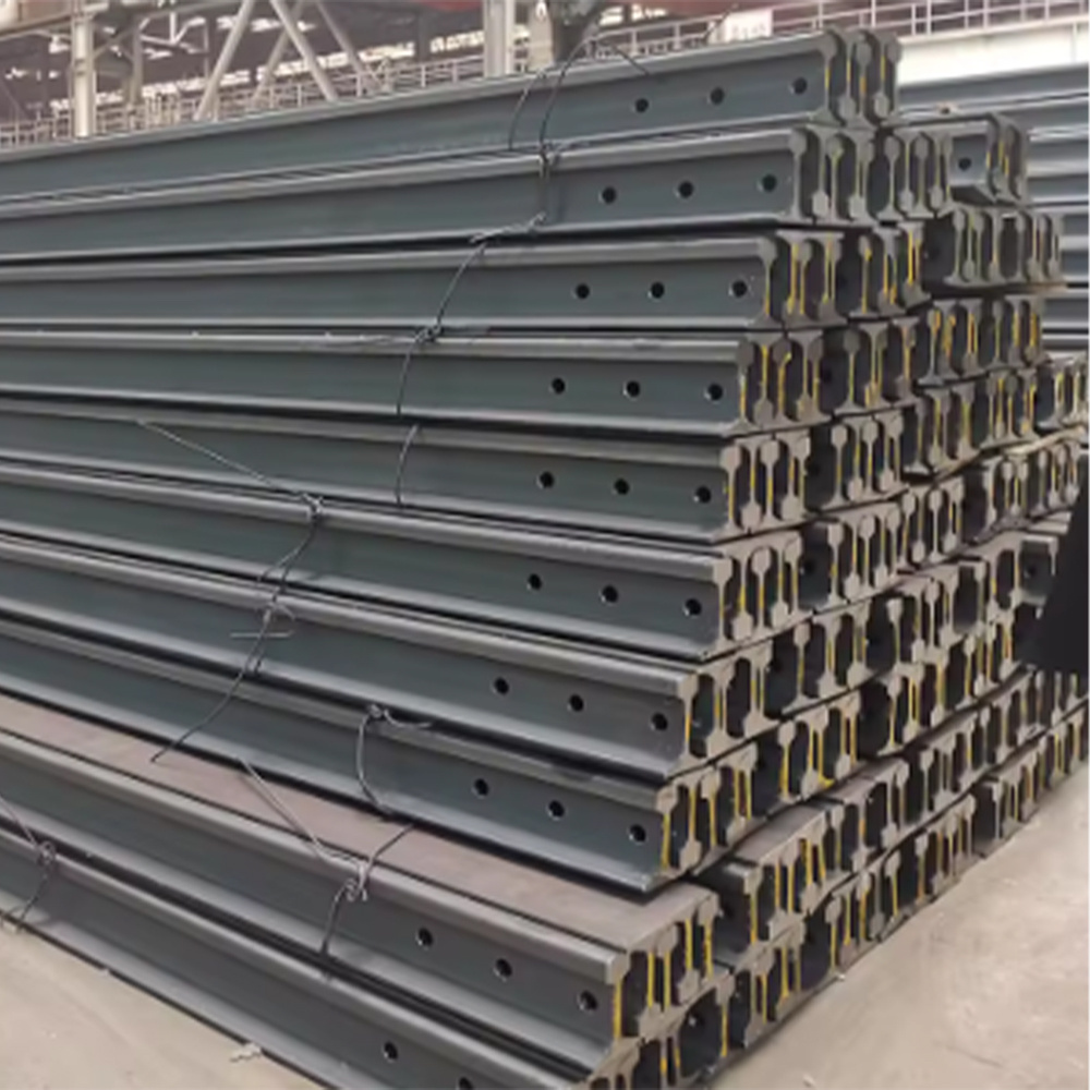 MAXI DIN536 Crane steel rail A45 A55 A65 A75 A100 A120 A150 Standard Steel Rail