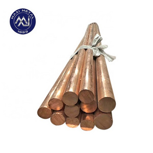 99.99% High Quality China High Purity pure copper C1100 T2 TP1 brass round bar copper bar price per kg