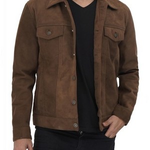 Wholesale 100% Leather Jacket For Men In Brown Color- Export From Pakistan, New And Trendy Design Lather Jacket Suede Leather