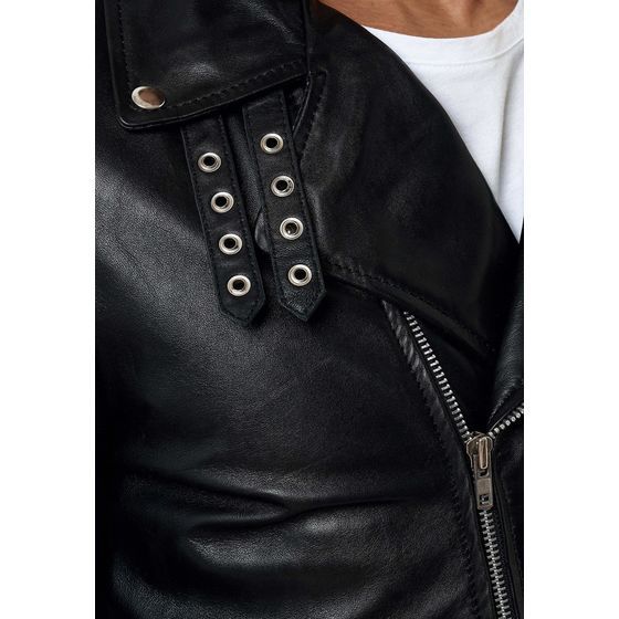 Leather Jackets Men Autumn Popular Style Men Leather Jacket Wholesale Fashion Cool Zipper Pu Leather Jackets For Men