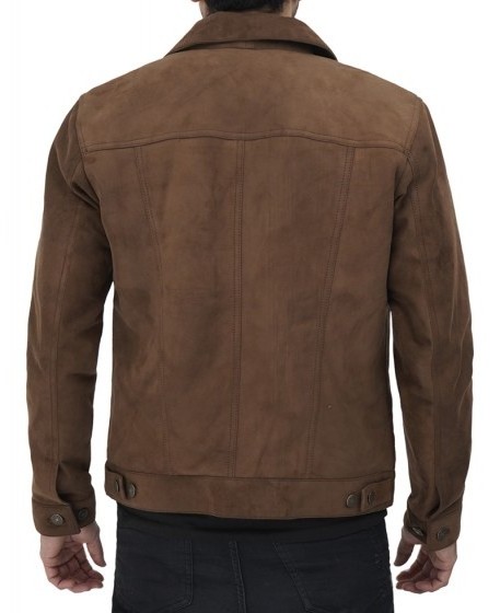 Wholesale 100% Leather Jacket For Men In Brown Color- Export From Pakistan, New And Trendy Design Lather Jacket Suede Leather