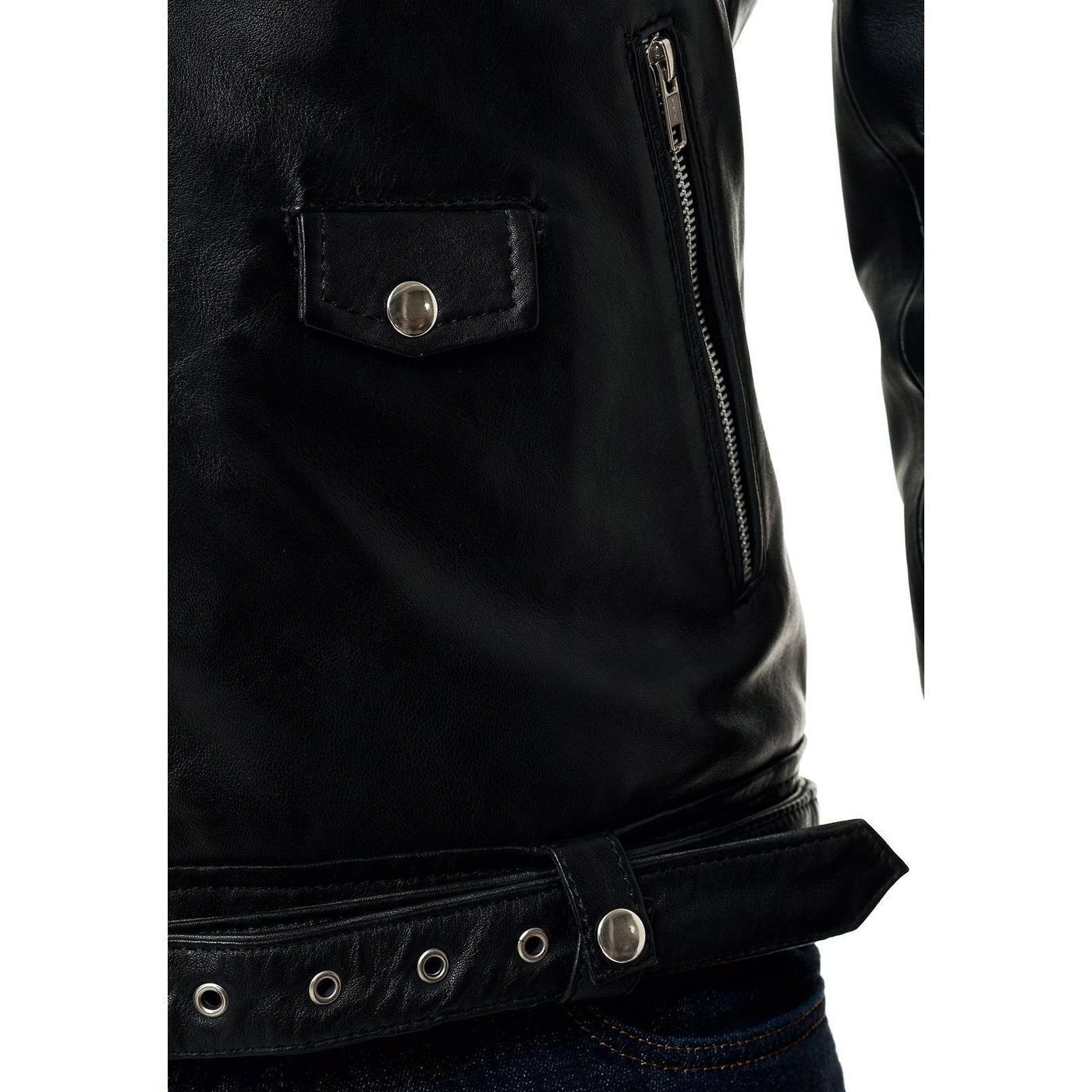 Leather Jackets Men Autumn Popular Style Men Leather Jacket Wholesale Fashion Cool Zipper Pu Leather Jackets For Men