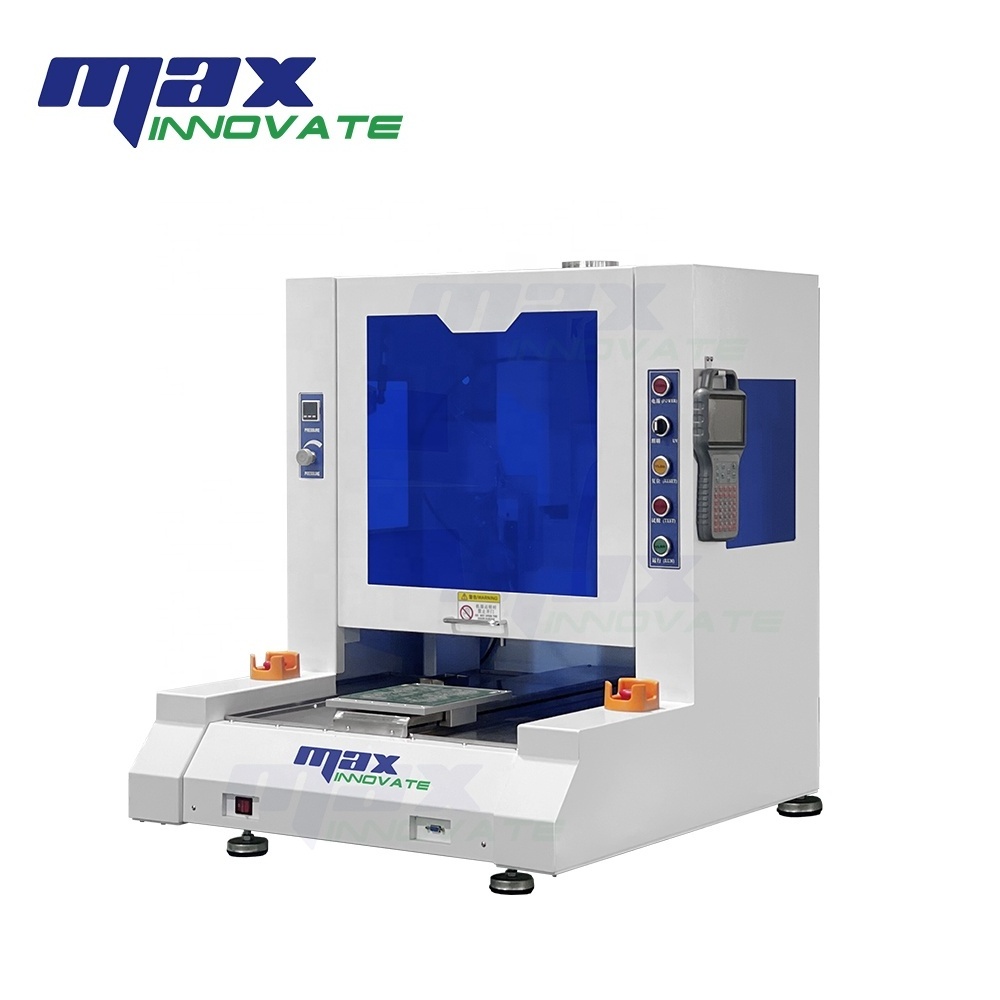 PCB Coating System Automatic PCB Conformal Coating Machine With Chain Conveyor