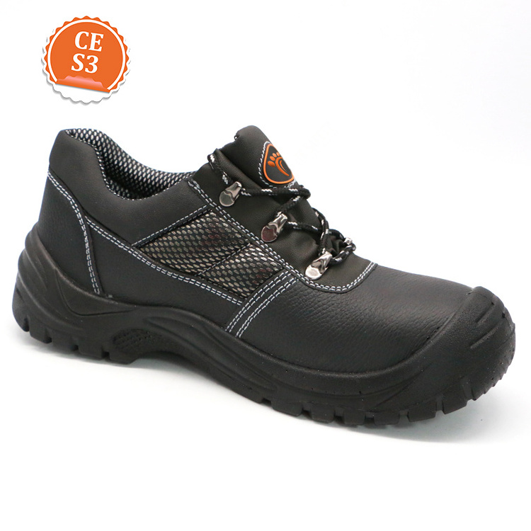 ENTE SAFETY Fashion leather oem customized  work boots light weight and sport non-slip comfortable steel toe safety shoe for man