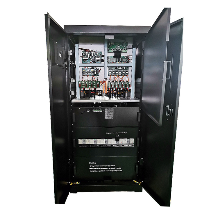 Ups 10KVA 80KVA Medical Online pure sine wave Ups 380V 3 Phase with isolation transformer and external battery bank