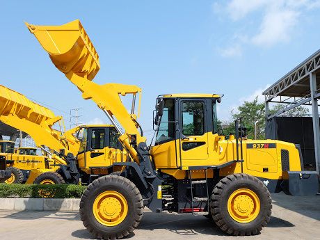 5 ton mini Wheel Loader ZL50H Front end loader With Snow Blower