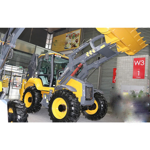 Top Brand 3.5t Backhoe Loader with Yuchai Engine XC8-S3580 in Russia Market