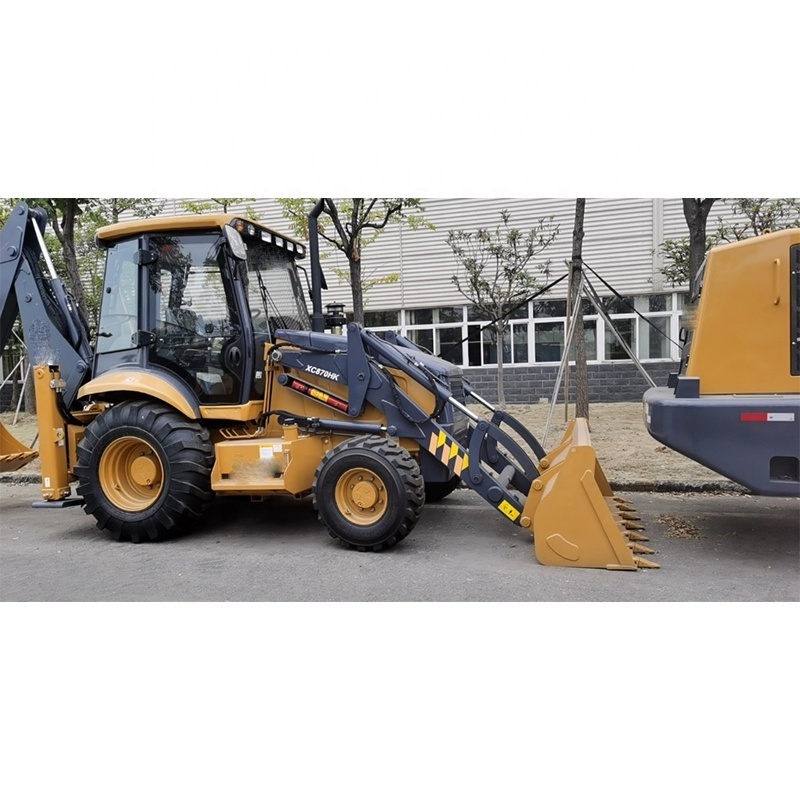 High Quality 2.5t Backhoe with 74kw Cumins Engine with side shift Xc870HK