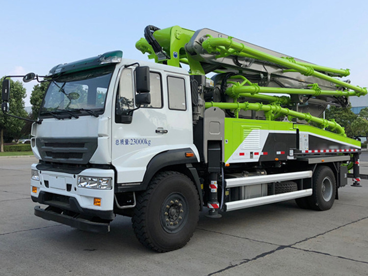 38X-5RZ-2 mobile trailer mounted price concrete pump 38m pump truck