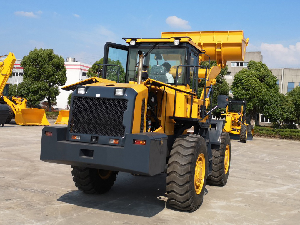 5 ton mini Wheel Loader ZL50H Front end loader With Snow Blower