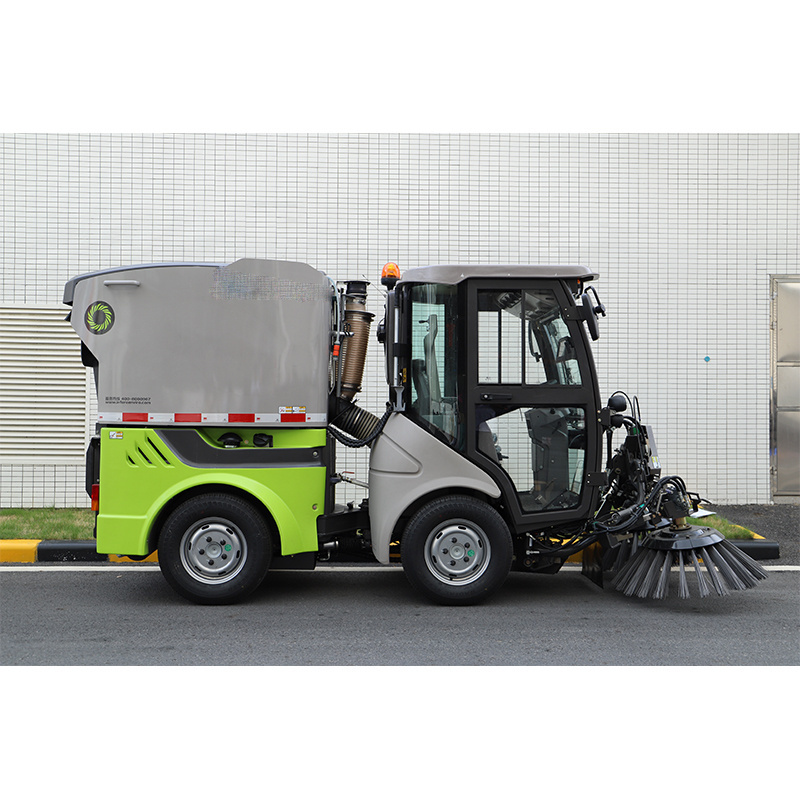 Fully Hydraulic Driven Suction and Sweep Wet Road Sweeper S1800F